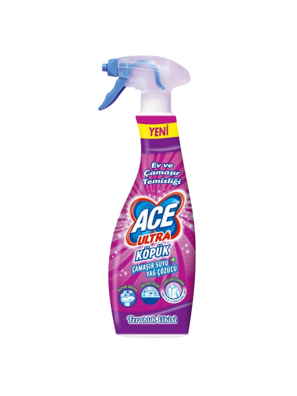 Ace Ultra Köpük Çamaşır Suyu Sprey Ferahlık Etkisi 700 Ml