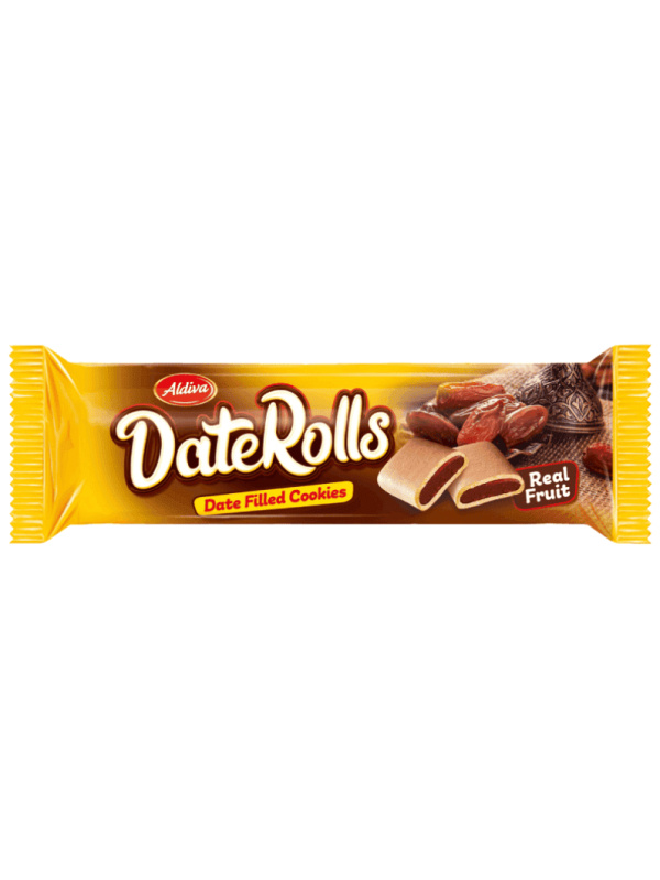Aldiva Daterolls Hurma Dolgulu Bisküvi 60 Gr