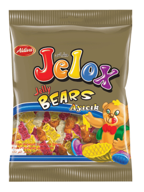 Aldiva Jelox Moonic Meyve Aromalı Yumuşak Jöle 20 Gr