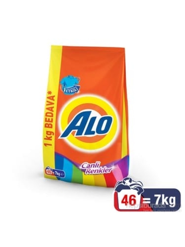Alo Parlak Renkler 7 Kg