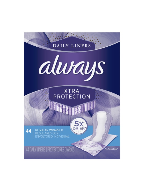 Always Xtra Protection Daily Liners 44 Adet