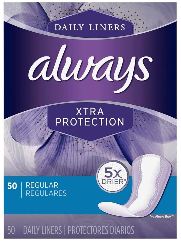 Always Xtra Protection Daily Liners 50 Adet