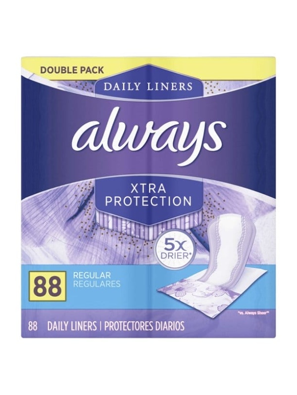 Always Xtra Protection Daily Liners Double Pack 88 Adet