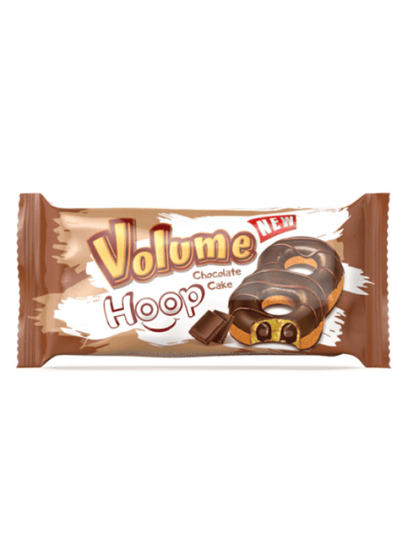 Alyan Volume Hoop Kakao Kaplamalı Çikolata Soslu Kek 50 Gr