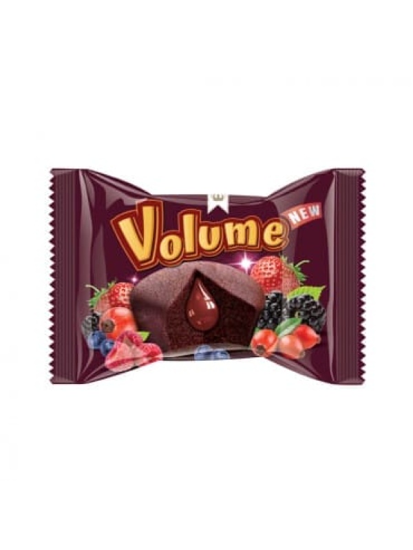 Alyan Volume Orman Meyveli Sos Dolgulu Kakaolu Kek 45 Gr