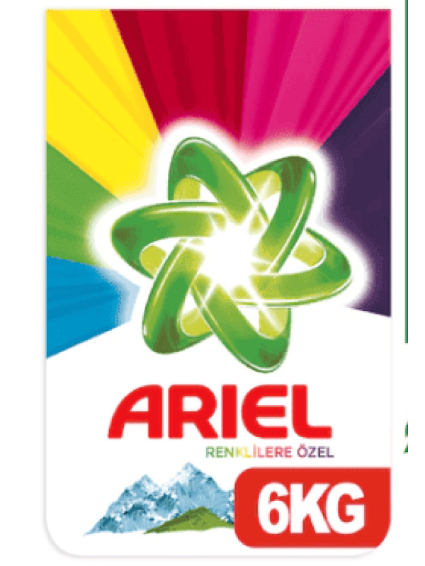 Ariel Dağ Esintisi Renklilere Özel  6 Kg