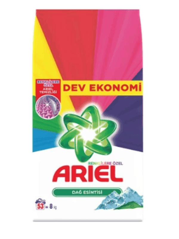 Ariel Dağ Esintisi Renklilere Özel  8 Kg