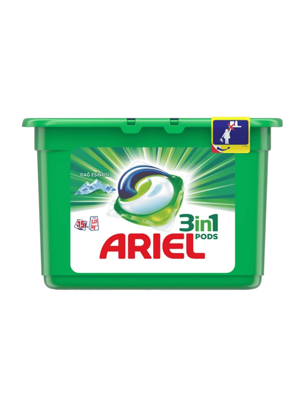 Ariel Kapsül Dağ Esintisi 15 Adet