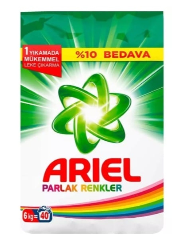 Ariel Parlak Renkler 6 Kg