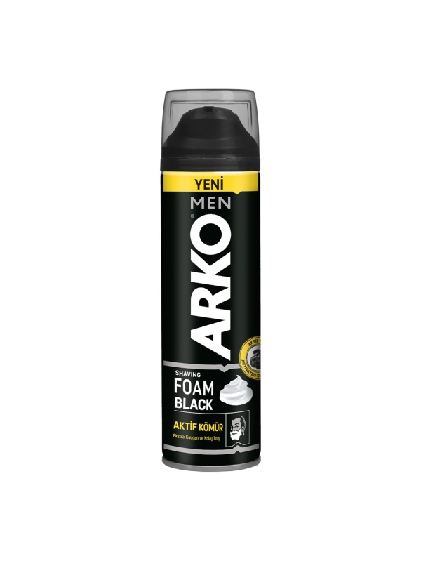 Arko Tıraş Köpüğü Black 200 Ml