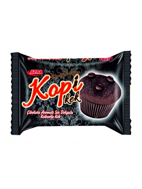 Azra Kopi Çikolata Aromalı Sos Dolgulu Kakaolu Kek 30 Gr