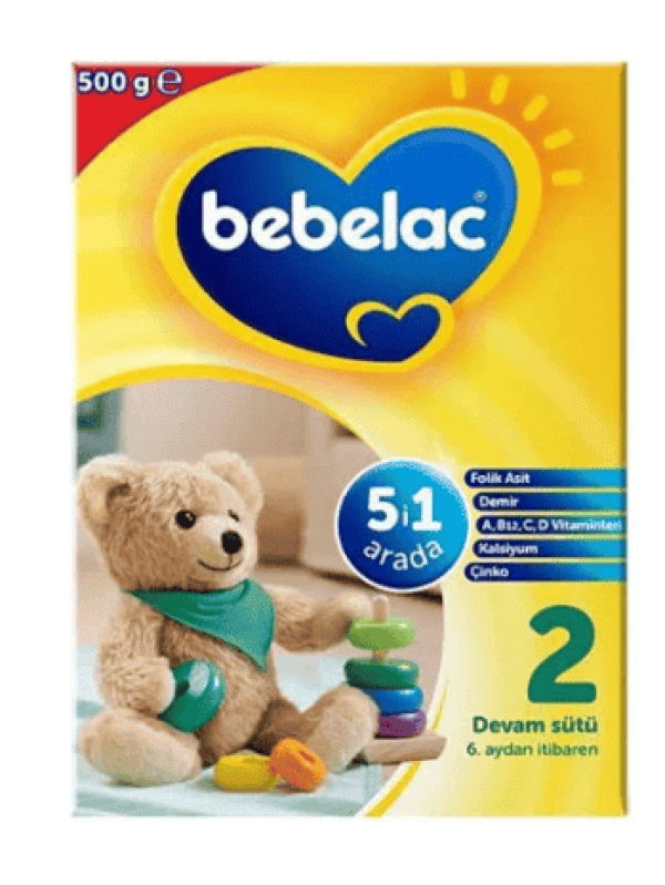 Bebelac Bebek Maması No 2 500 Gr