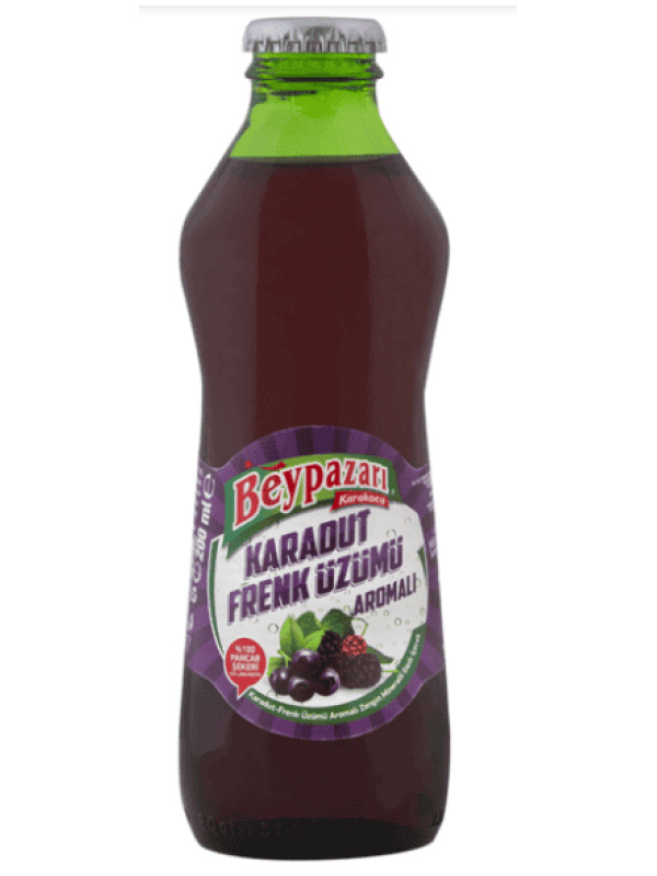 Beypazarı Karadut&frenk Üzümü Aromalı Doğal Maden Suyu 200 Ml