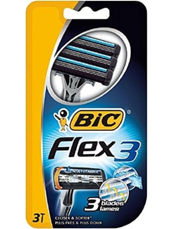 Bic Blister Çanta Üçlü Blade Flex 3 3 Adet