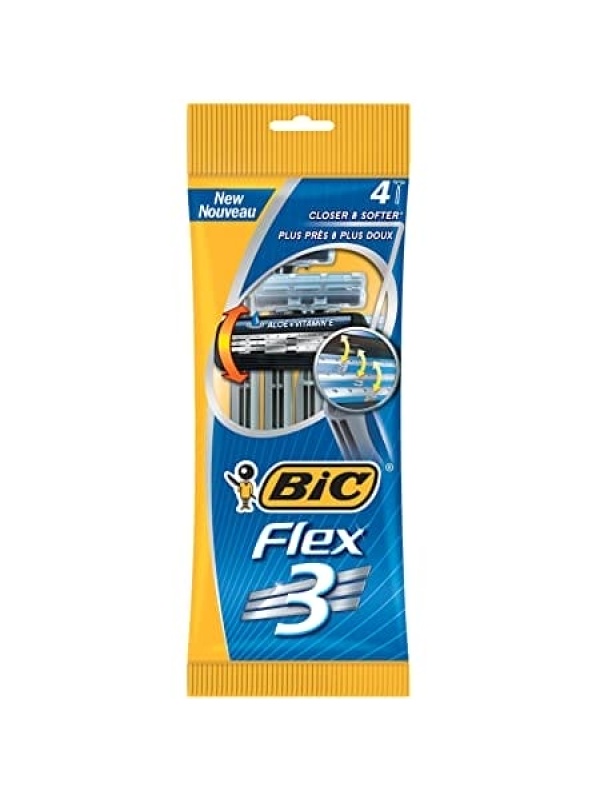 Bic Tek Kullanımlık Tıraş Bıçağı Üçlü Çanta 4'lü