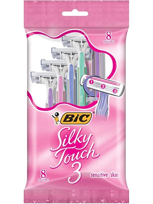 Bic Tek Kullanımlık Tıraş Bıçağı Üçlü Çanta 8'li