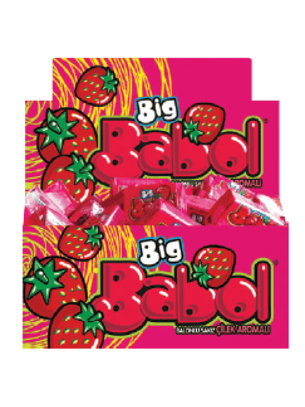 Big Babol Mono Çilekli Sakız 4.2 Gr