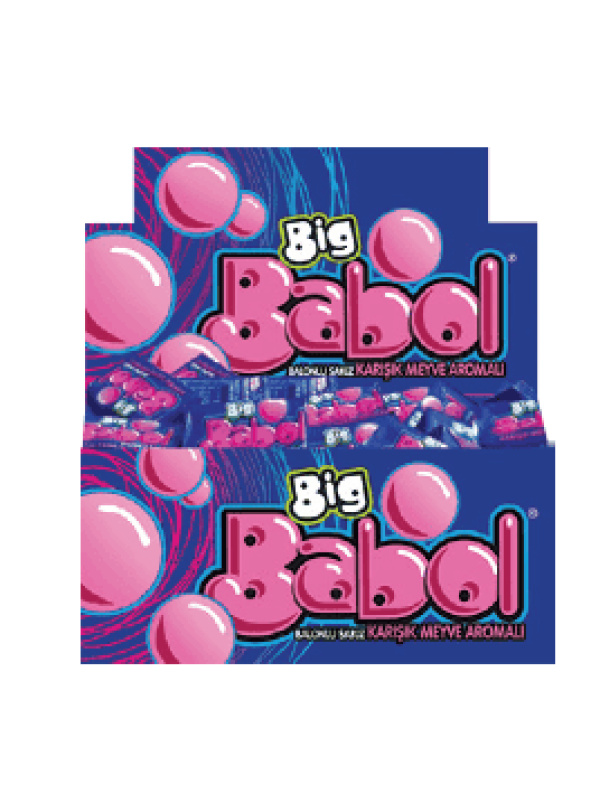 Big Babol Mono Tutti Frutti Sakız 4.2 Gr