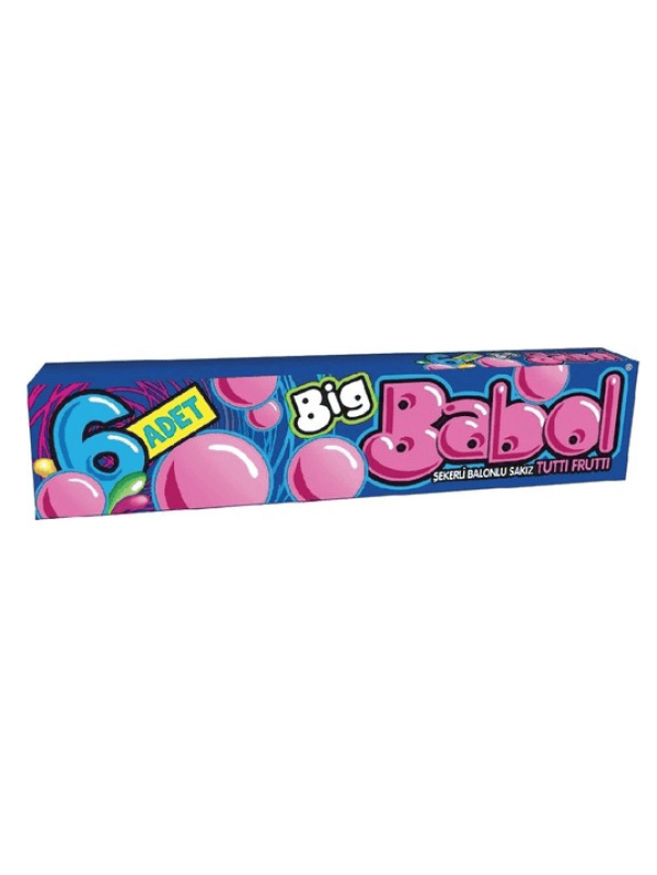 Big Babol Stick Karışık Meyveli Sakız 25 Gr