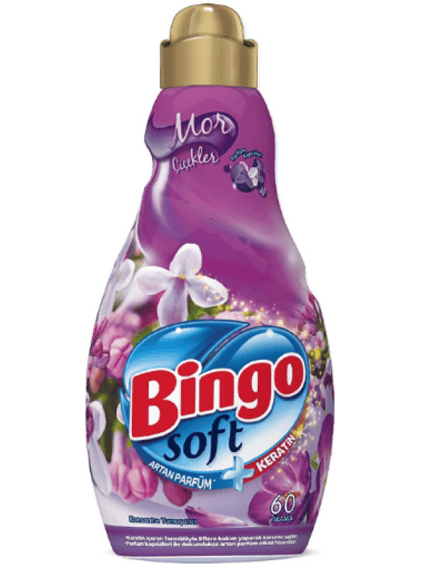 Bingo Konsantre Yumuşatıcı Mor Çiçekler 1440 Ml