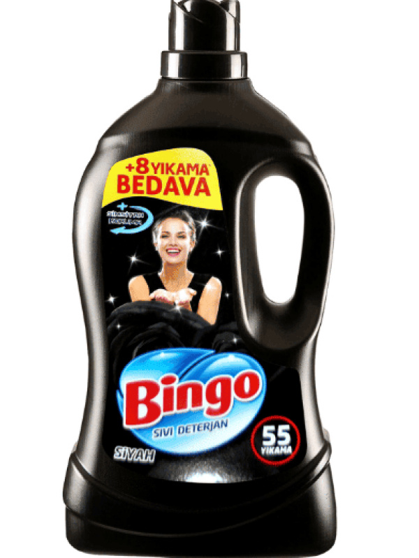 Bingo Sıvı Deterjan Siyahlar İçin 3300 Ml