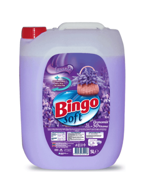 Bingo Standart Yumuşatıcı Lavanta Rüzgarı 5 L