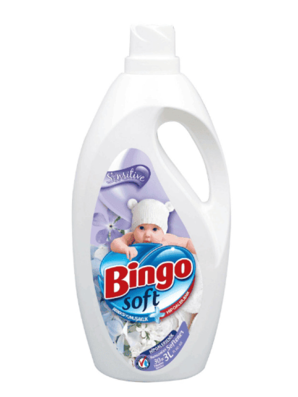 Bingo Standart Yumuşatıcı Sensitive 3 L