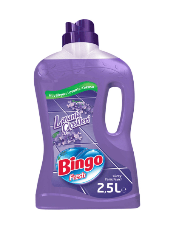 Bingo Yüzey Temizleyici Lavanta Çiçeği 2.5 L