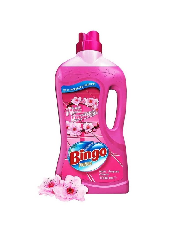 Bingo Yüzey Temizleyici Pembe Düşler 1 L