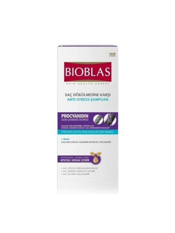 Bioblas Stresten Zayıflamış Saçlar İçin Şampuan 360 Ml