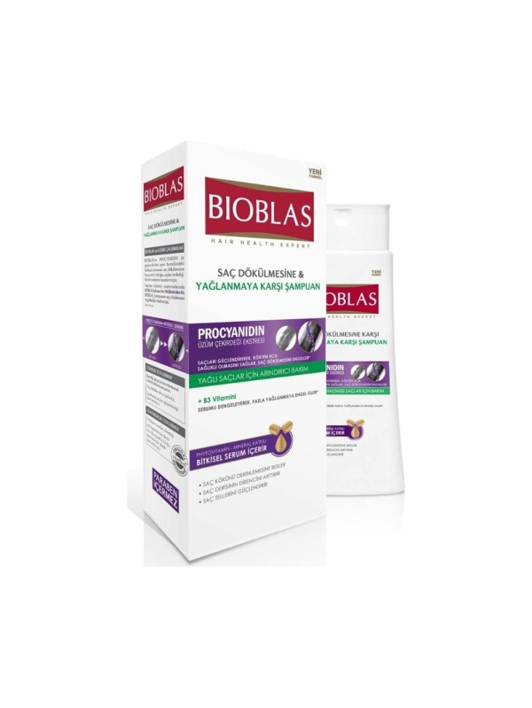 Bioblas Yağlı Saçlar İçin Şampuan 360 Ml