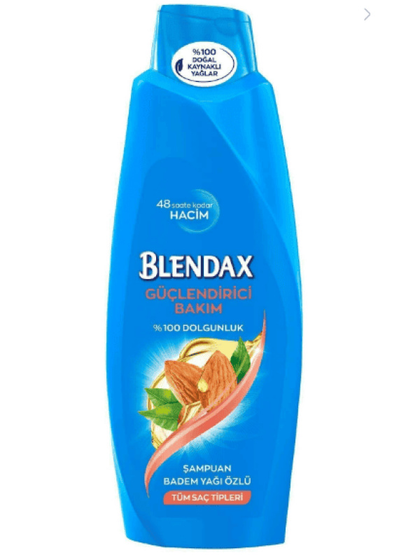 Blendax Güçlendirici Bakım Badem Yağlı Şampuan 500 Ml