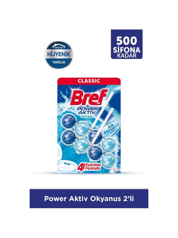 Bref Tuvalet Bloğu Klasik Power Aktif Karışım İkili