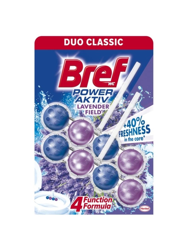 Bref Tuvalet Bloğu Klasik Power Aktif Lavanta İkili