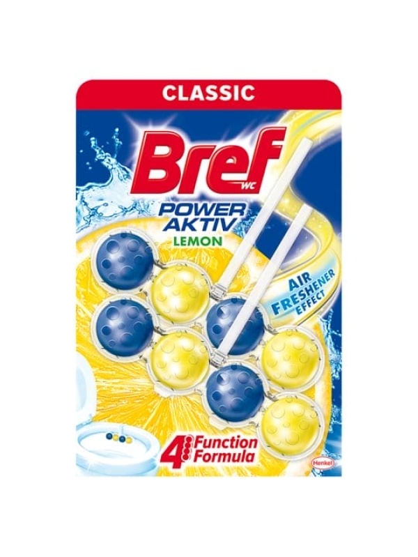 Bref Tuvalet Bloğu Klasik Power Aktif Limon İkili