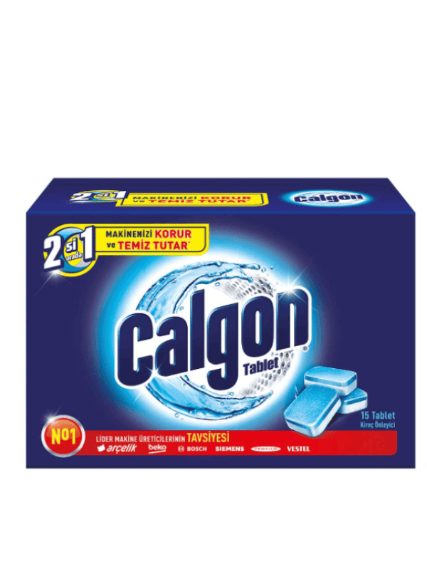 Calgon 2'si 1 Arada Kireç Önleyici Tablet 15 Adet