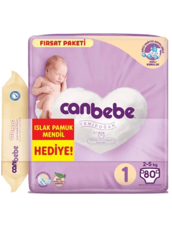 Canbebe Fırsat Paketi No 1 80 Adet