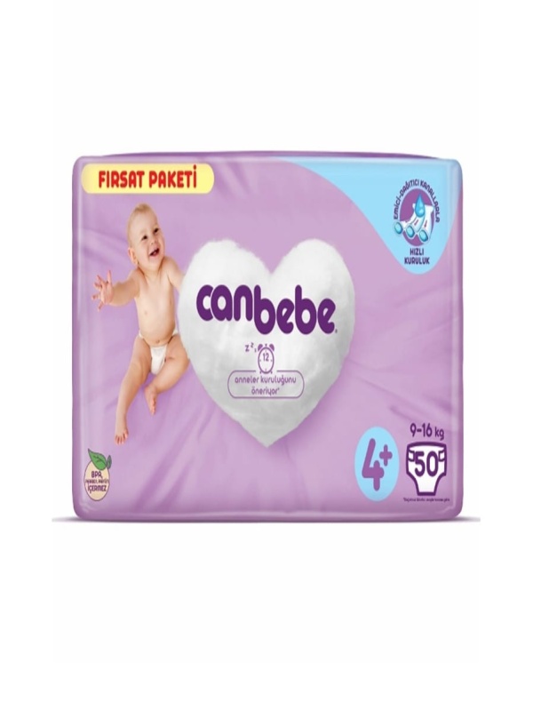Canbebe Fırsat Paketi No 4+ 50 Adet