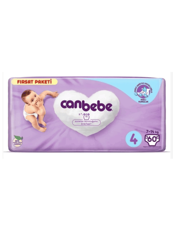 Canbebe Fırsat Paketi No 4 60 Adet