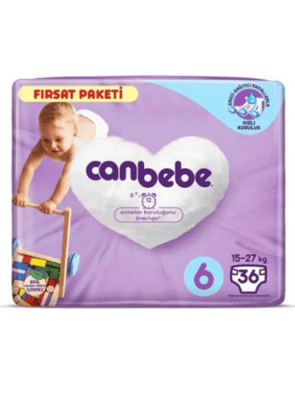 Canbebe Fırsat Paketi No 6 36 Adet