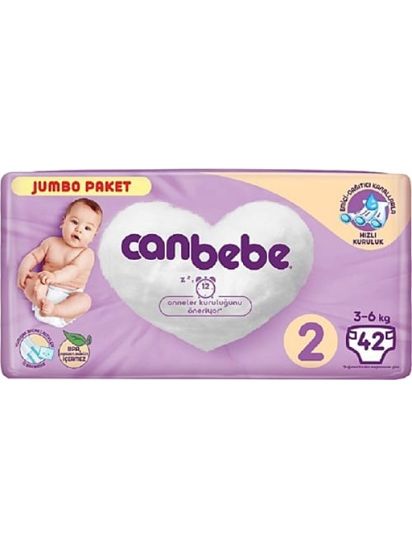 Canbebe Jumbo Paket No 2 42 Adet