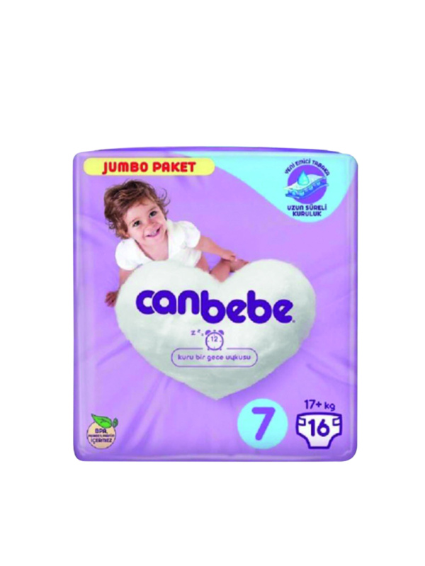 Canbebe Jumbo Paket No 7 16 Adet