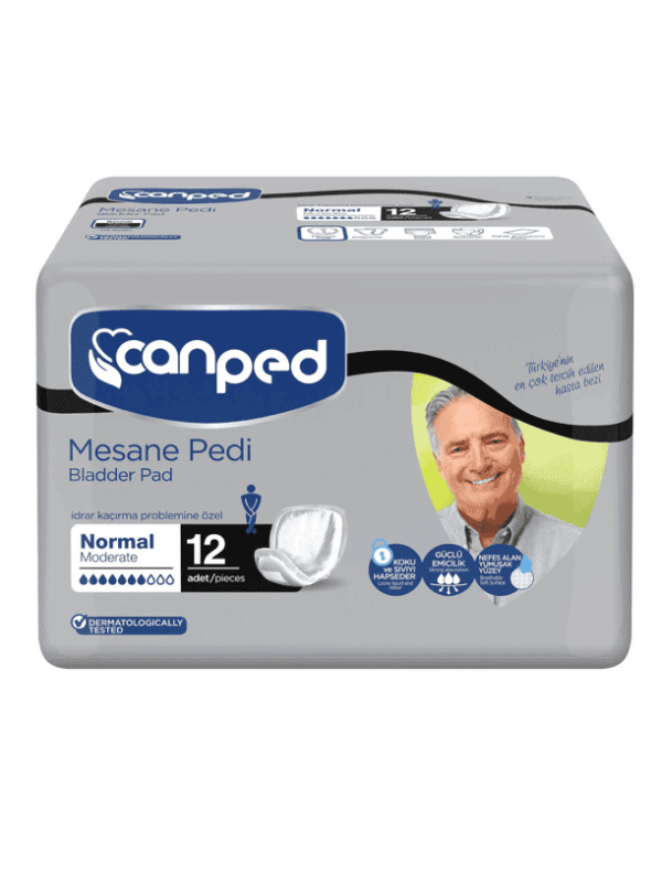 Canped Erkek Mesane Pedi Normal 12 Adet