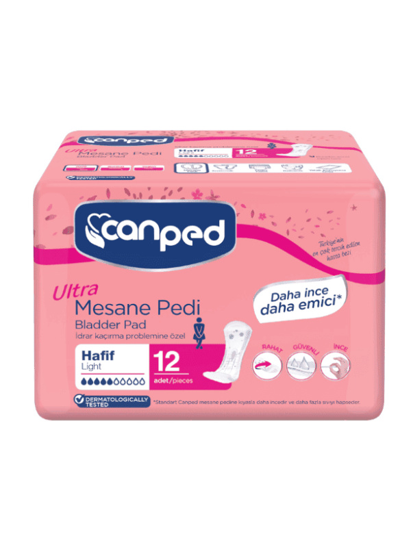 Canped Ultra Mesane Pedi Hafif 12 Adet