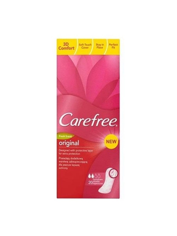 Carefree Daily Pad Original Fresh 20 Adet