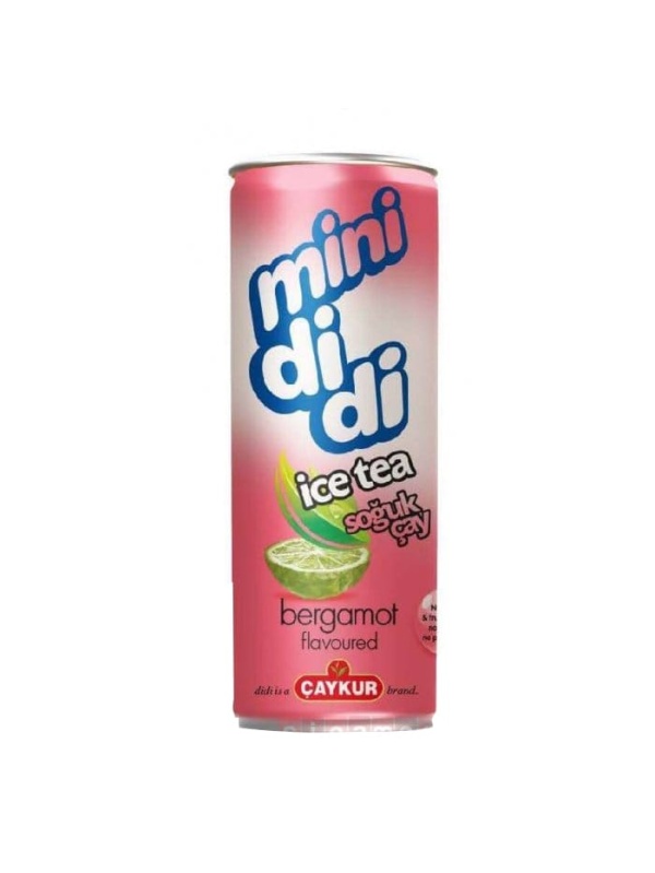 Çaykur Didi Ice Tea Bergamot Aromalı (Teneke Kutu) 250 Ml