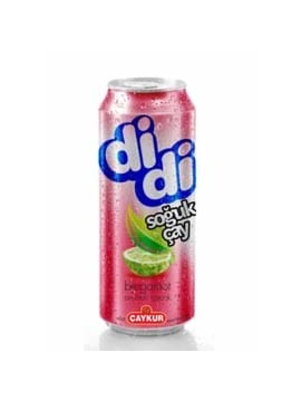 Çaykur Didi Ice Tea Bergamot Aromalı (Teneke Kutu) 500 Ml