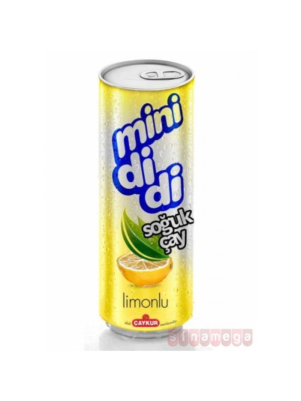 Çaykur Didi Ice Tea Limon Aromalı (Teneke Kutu) 250 Ml
