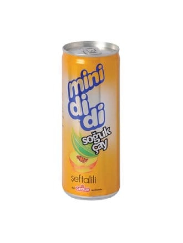 Çaykur Didi Ice Tea Şeftali Aromalı (Teneke Kutu) 250 Ml