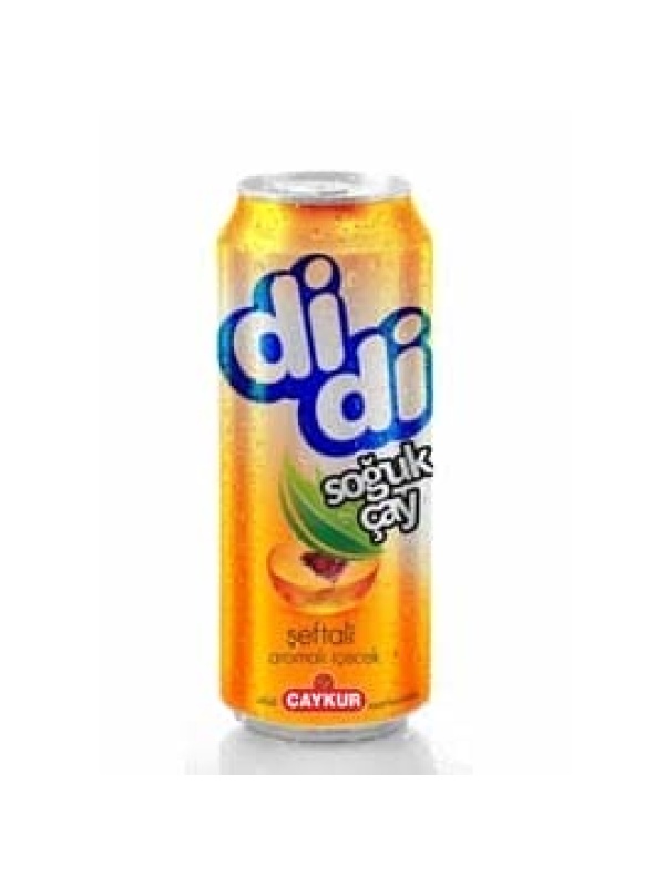 Çaykur Didi Ice Tea Şeftali Aromalı (Teneke Kutu) 500 Ml